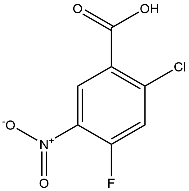 2-氯-4-氟-5-硝基苯甲酸